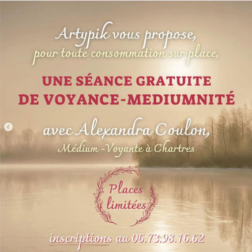 Soirée Artypik avec Alexandra Coulon à Chartres