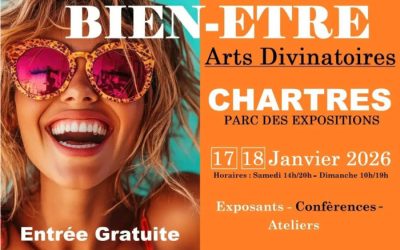 Salon Bien-Être et Arts Divinatoires de Chartres les 17 et 18/01/2026